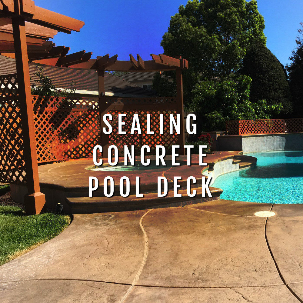Concrete Pool Deck Sealer Guide